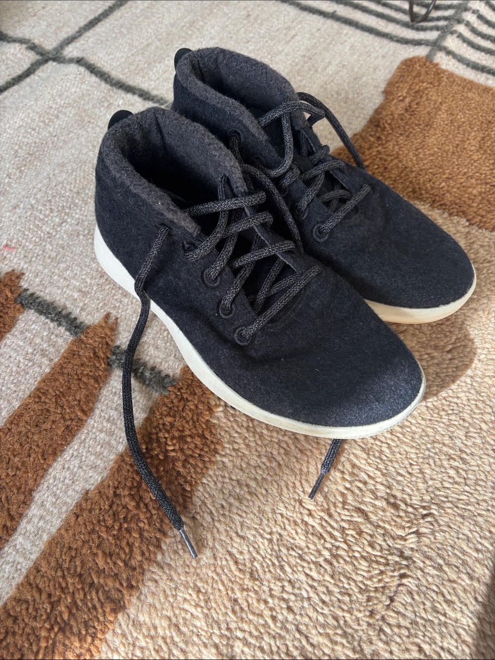 Women’s Allbirds wool mizzle Black Casual Lace-Up Sneakers